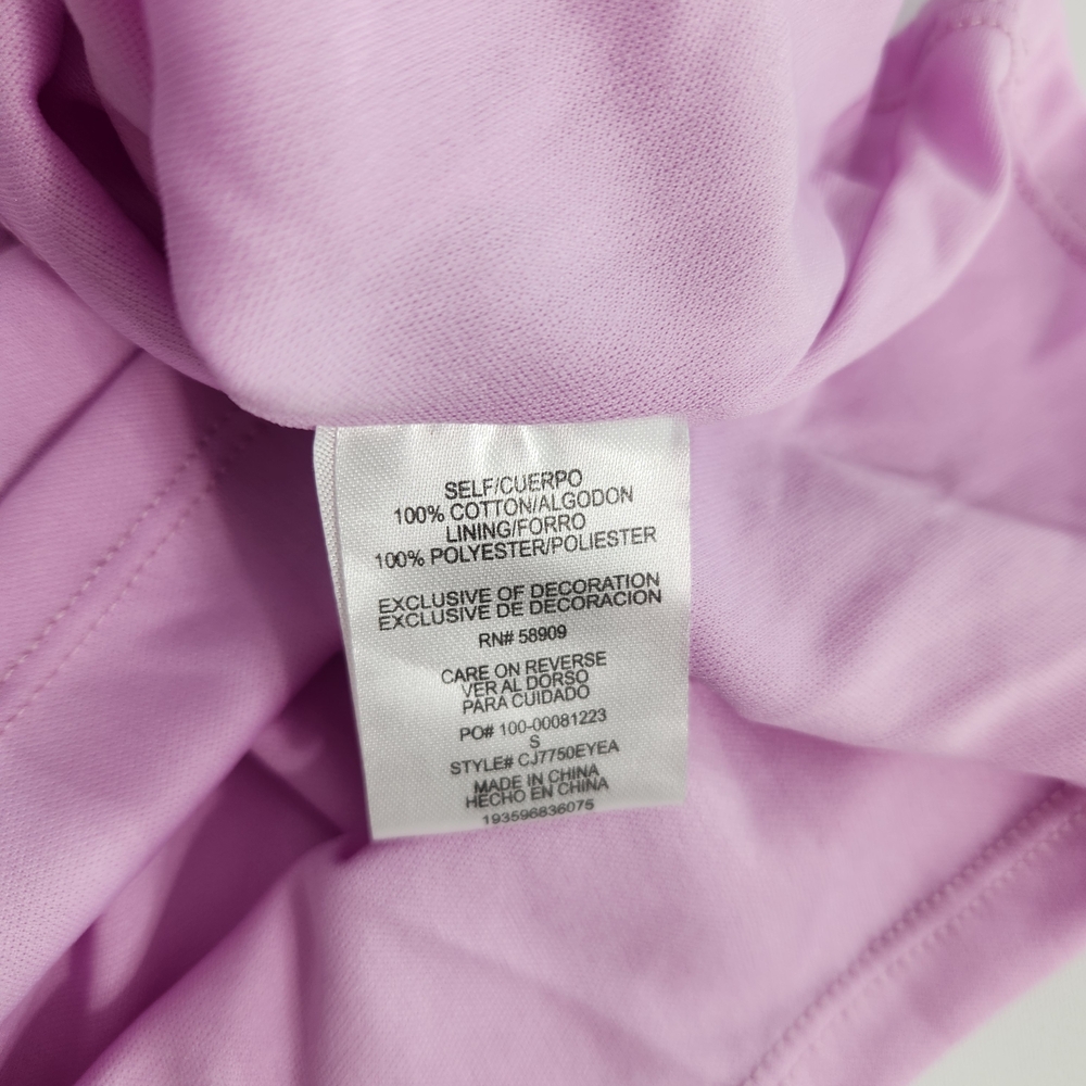 Copper Key Women's Dress Size S Lavender Eyelet Midi Short Sleeve V Neck NWT 01 - Picture 9 of 14